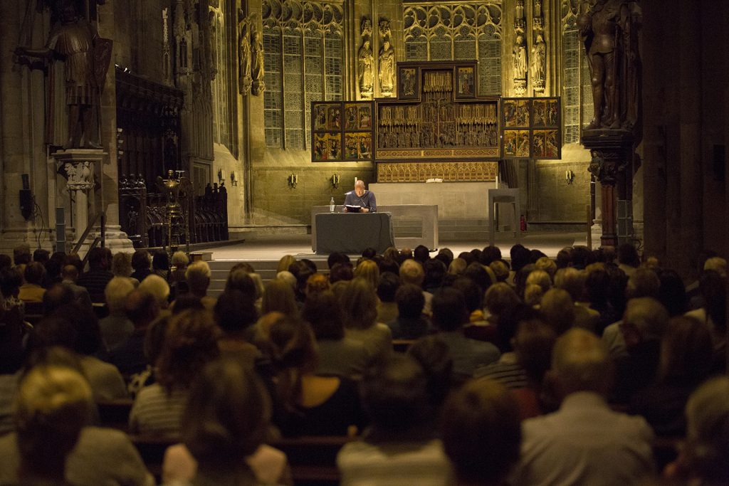 Joachim Meyerhoff beim LesArt.Literaturfestival Dortmund