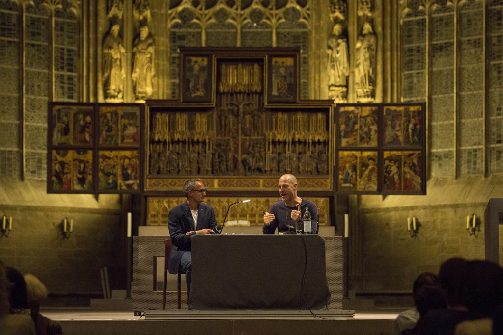 Joachim Meyerhoff beim LesArt.Literaturfestival Dortmund