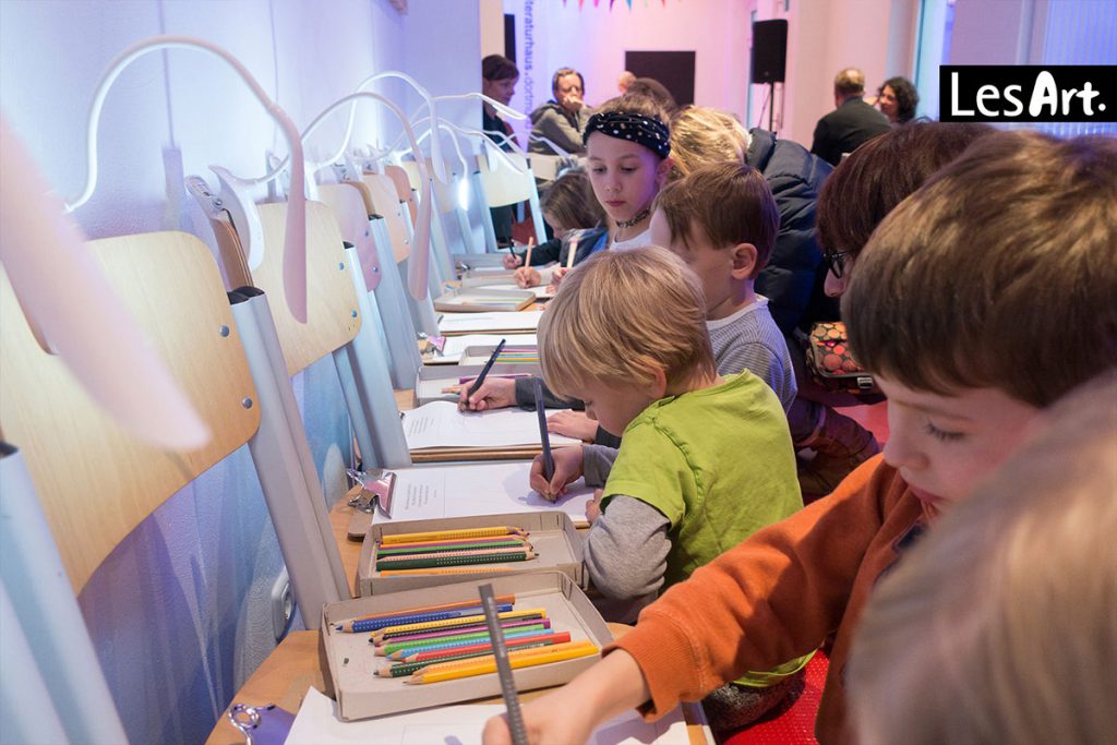 LesArt.2018: Frantz Wittkamp bei den kinder.welten